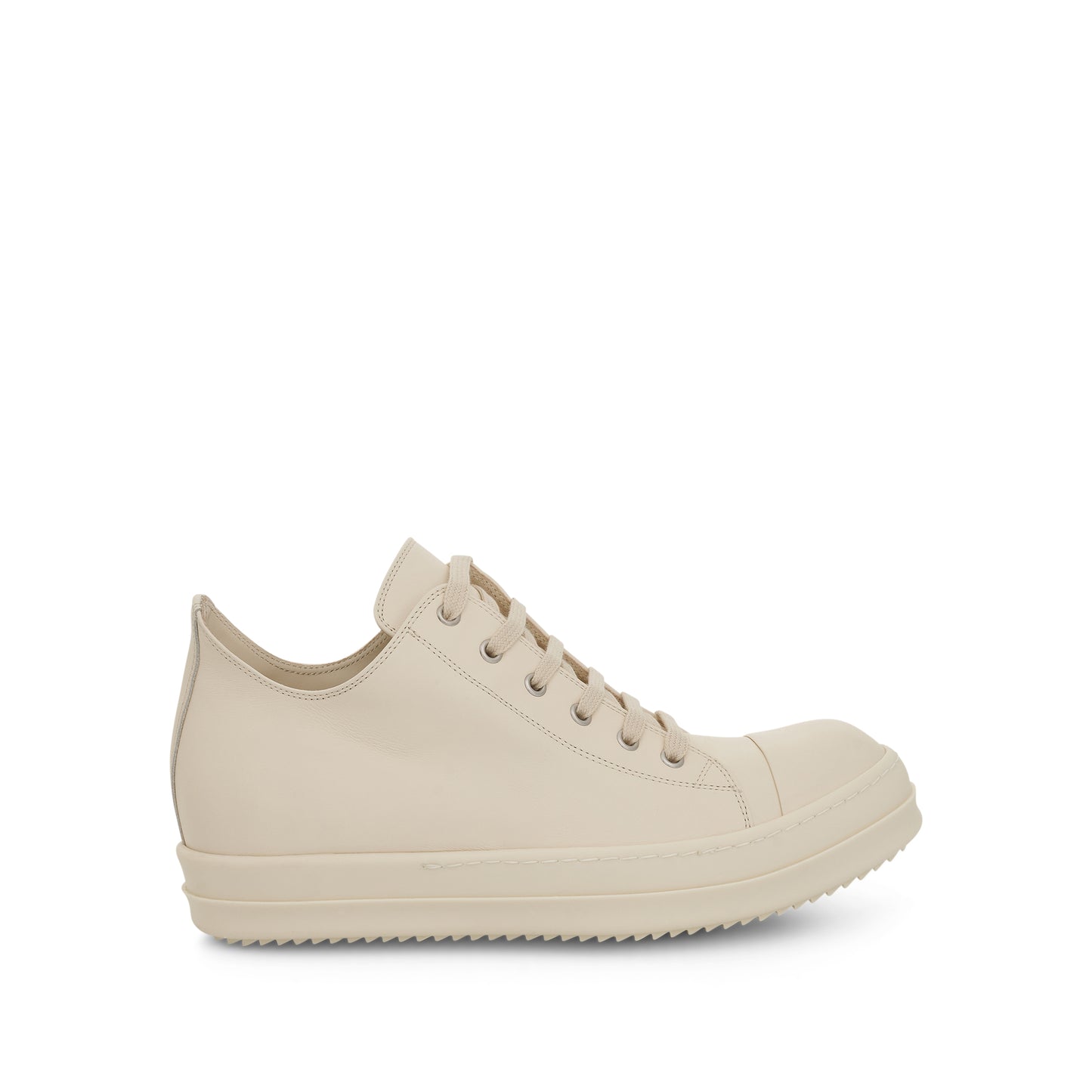 Strobe Low Leather Sneaker in Milk