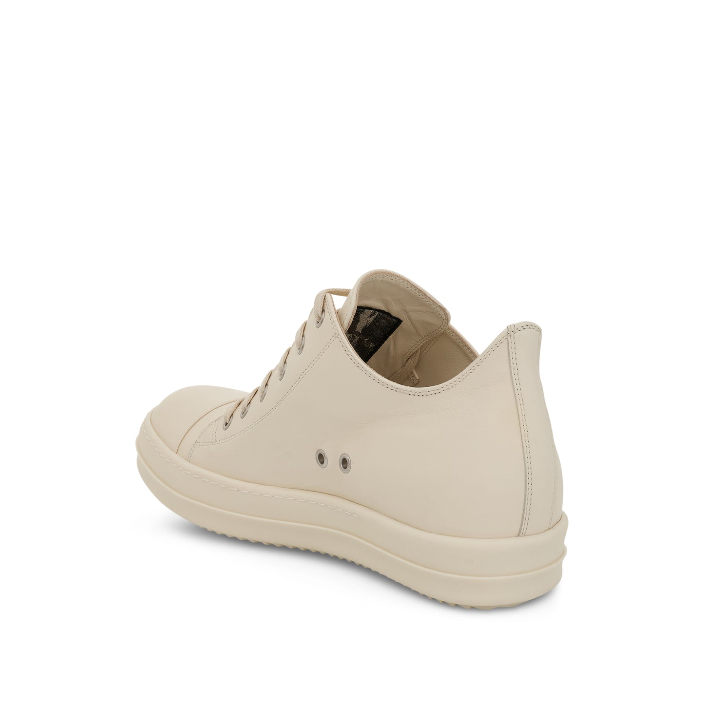 Strobe Low Leather Sneaker in Milk