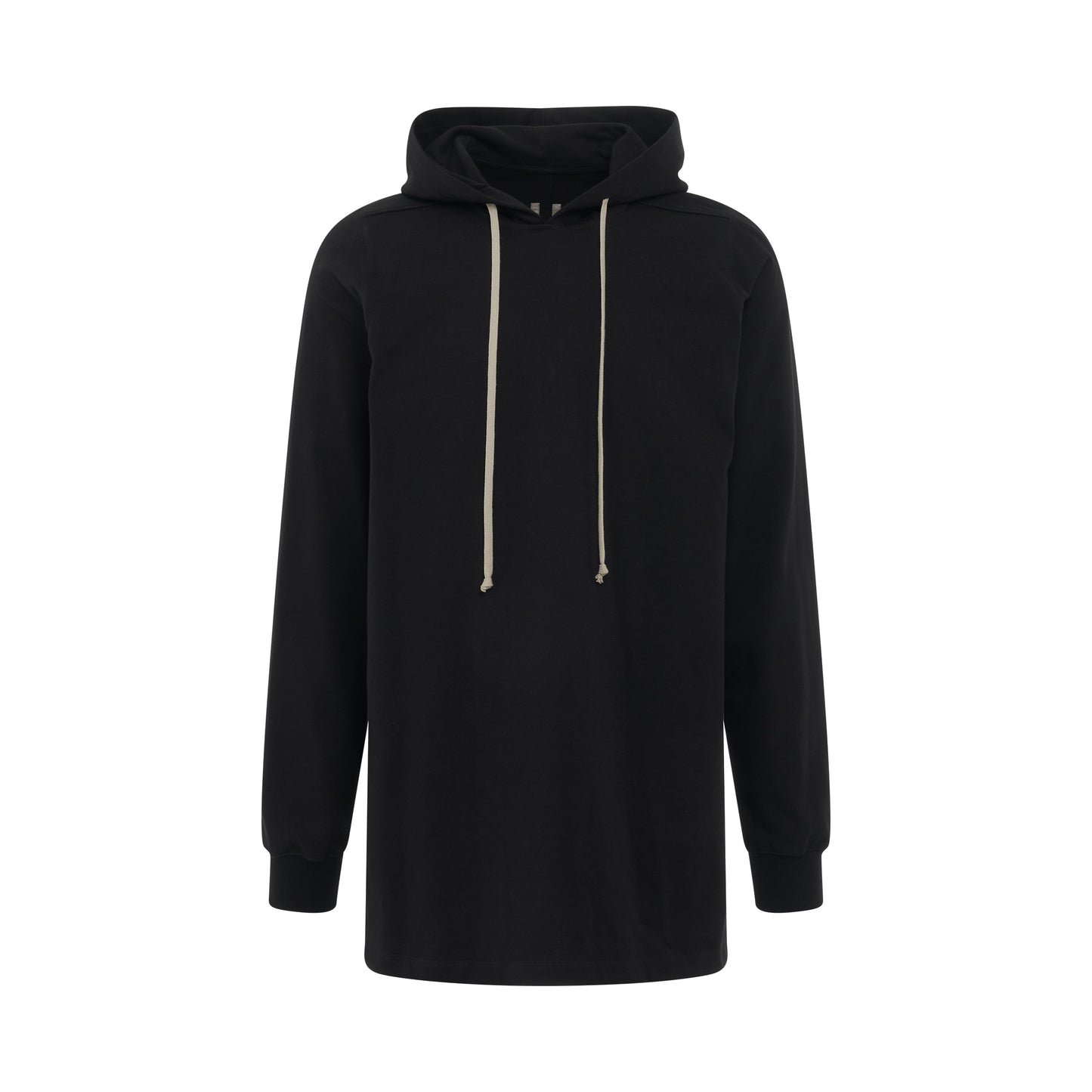 Drawstring Hoodie in Black