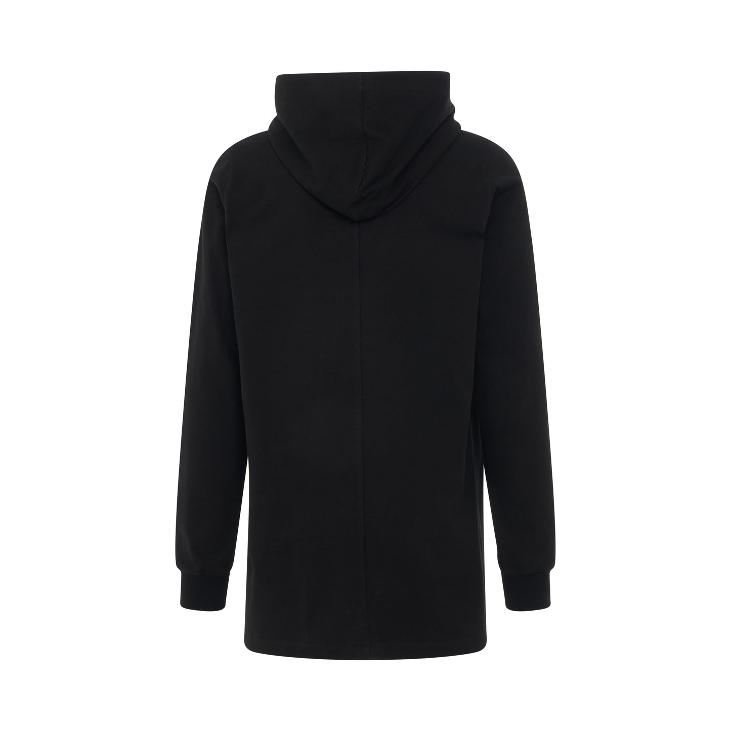 Drawstring Hoodie in Black