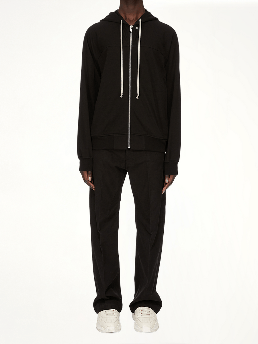 Windbreaker Hoodie in Black