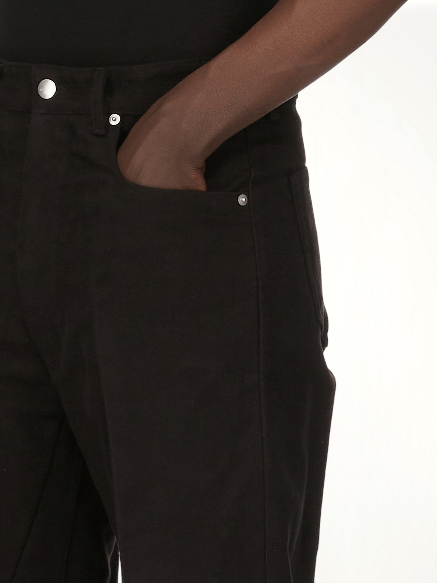 Geth Jeans in Black