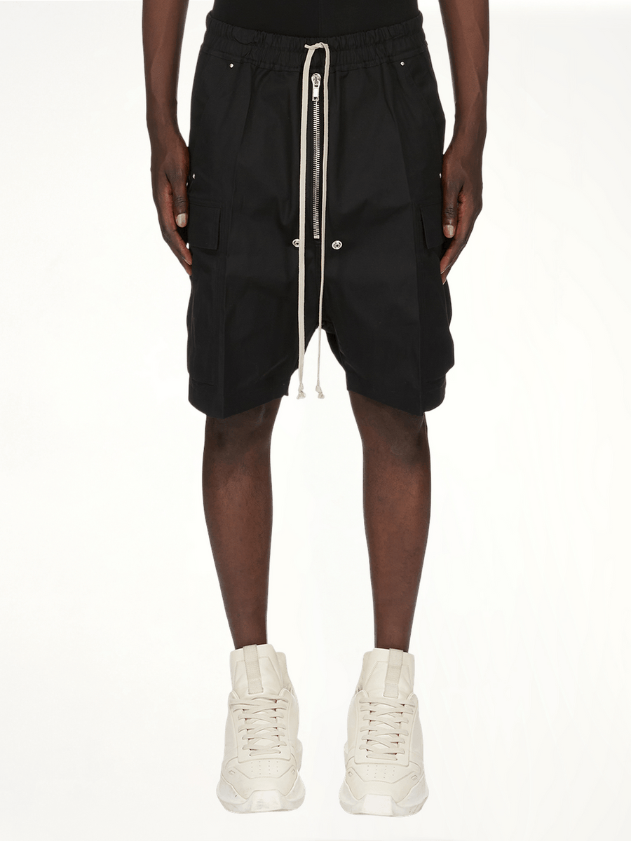 Cargobela Woven Shorts in Black