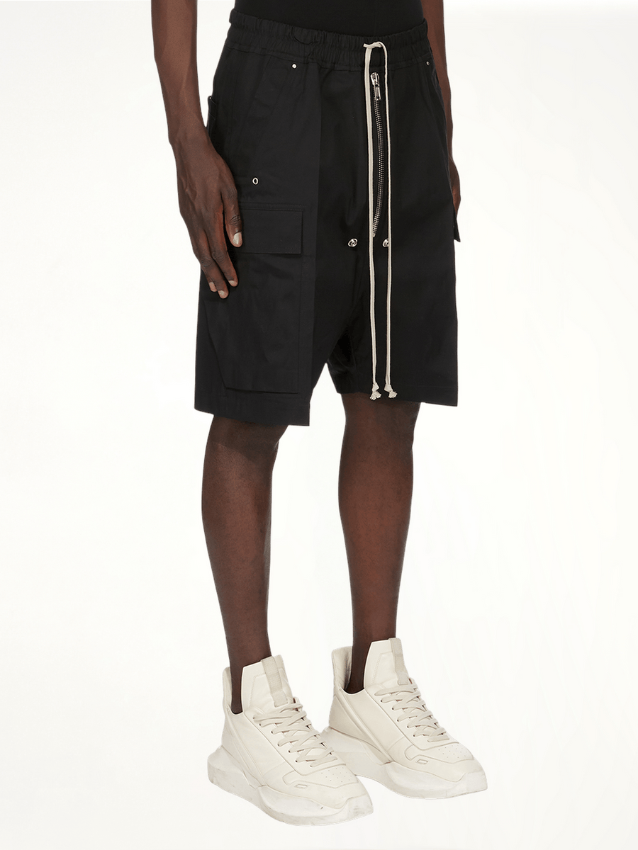 Cargobela Woven Shorts in Black