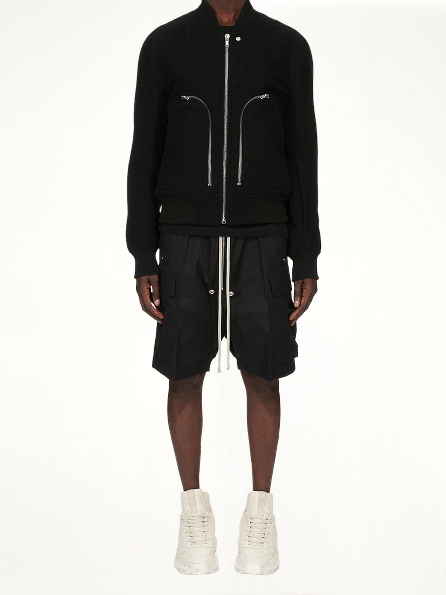 Cargobela Woven Shorts in Black