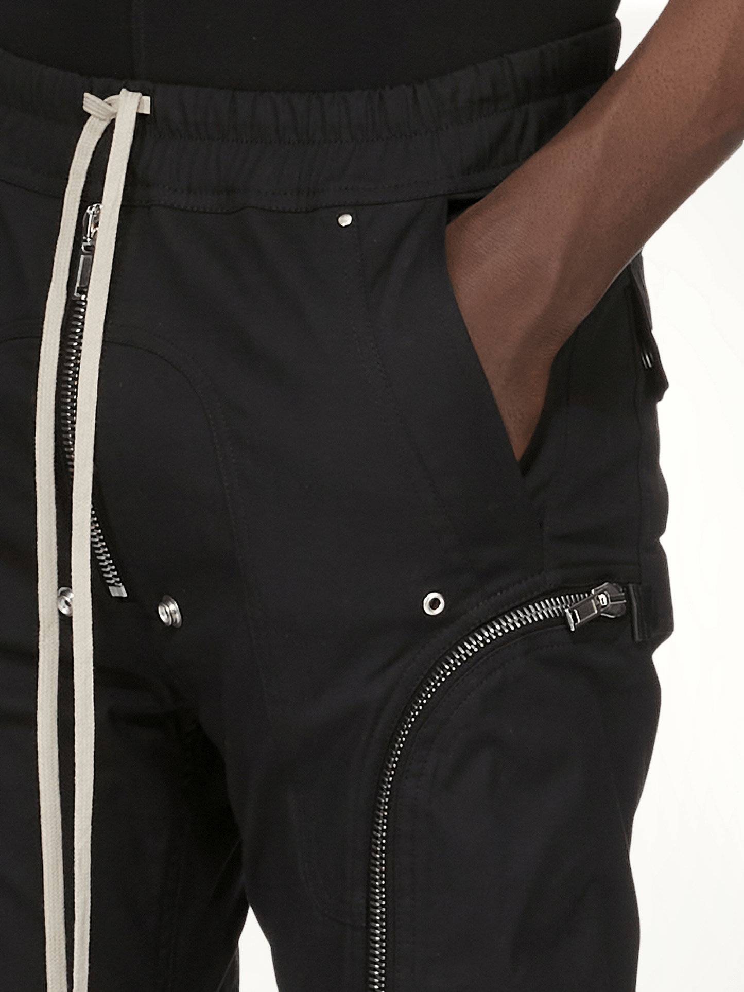 Bauhaus Cargo Pants in Black