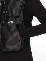 Cargo Vest in Black