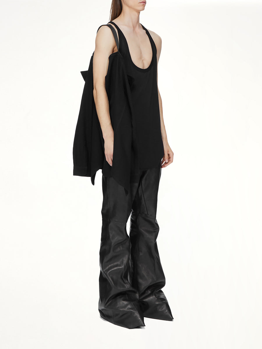 Warm Flannel Outershirt in Black