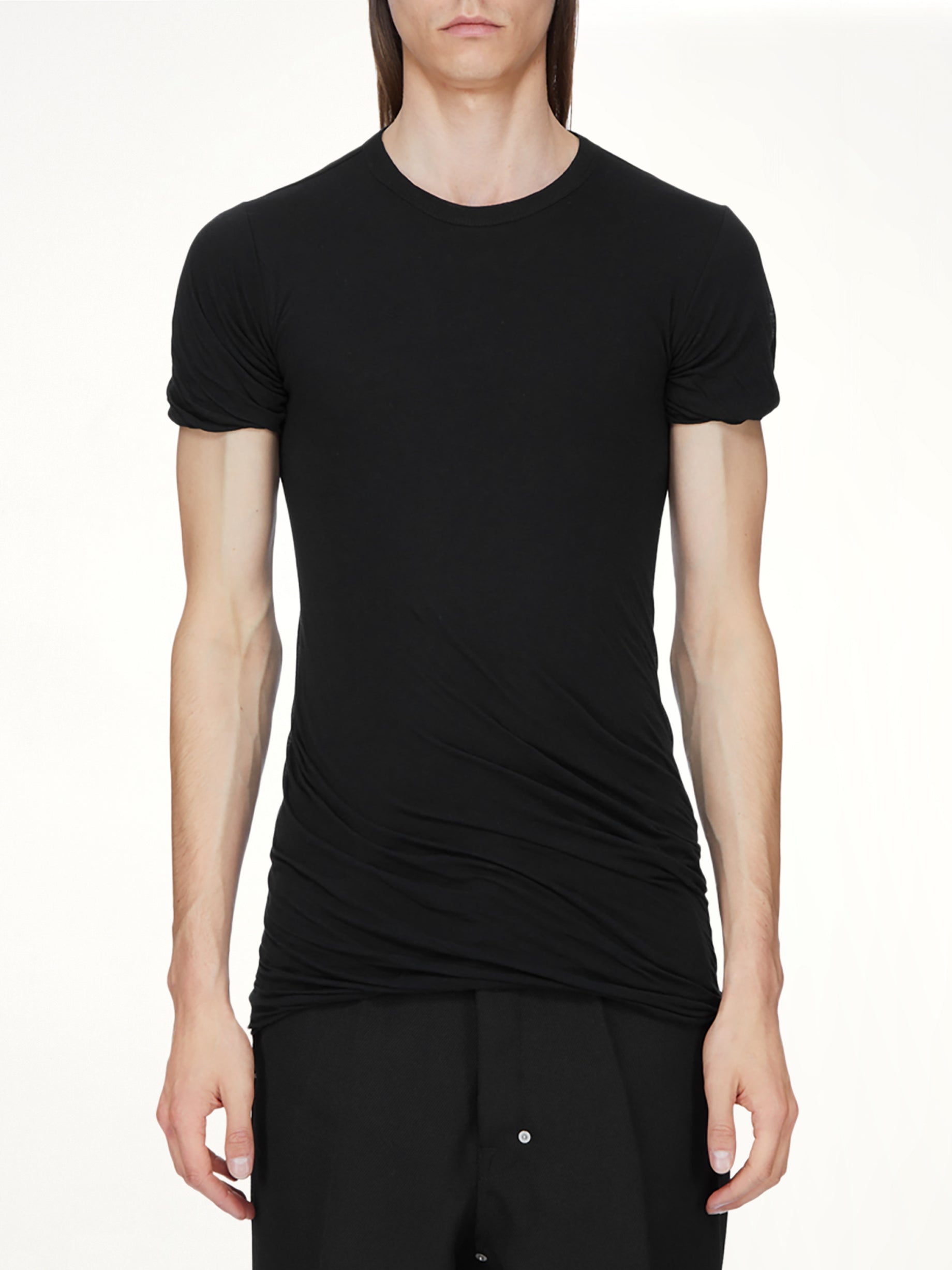 Double SS T-Shirt in Black