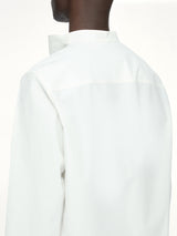 Cotton Poplin Island Shirt in Milk