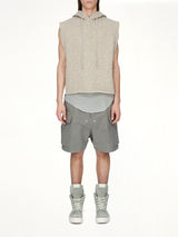 Brushed Twill Cargobela Shorts in Dark Pearl