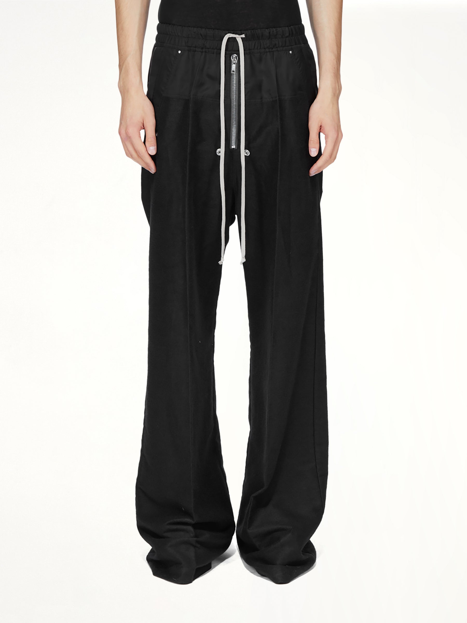 Moleskin Wide Bela Pants in Black