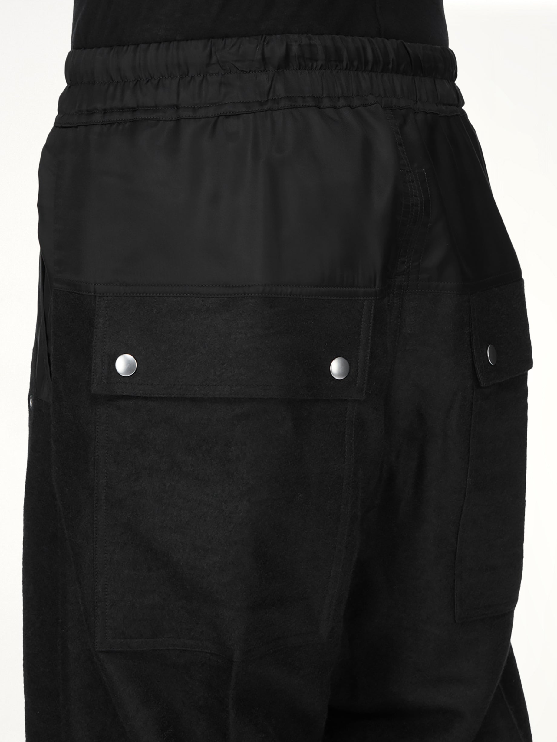 Moleskin Wide Bela Pants in Black