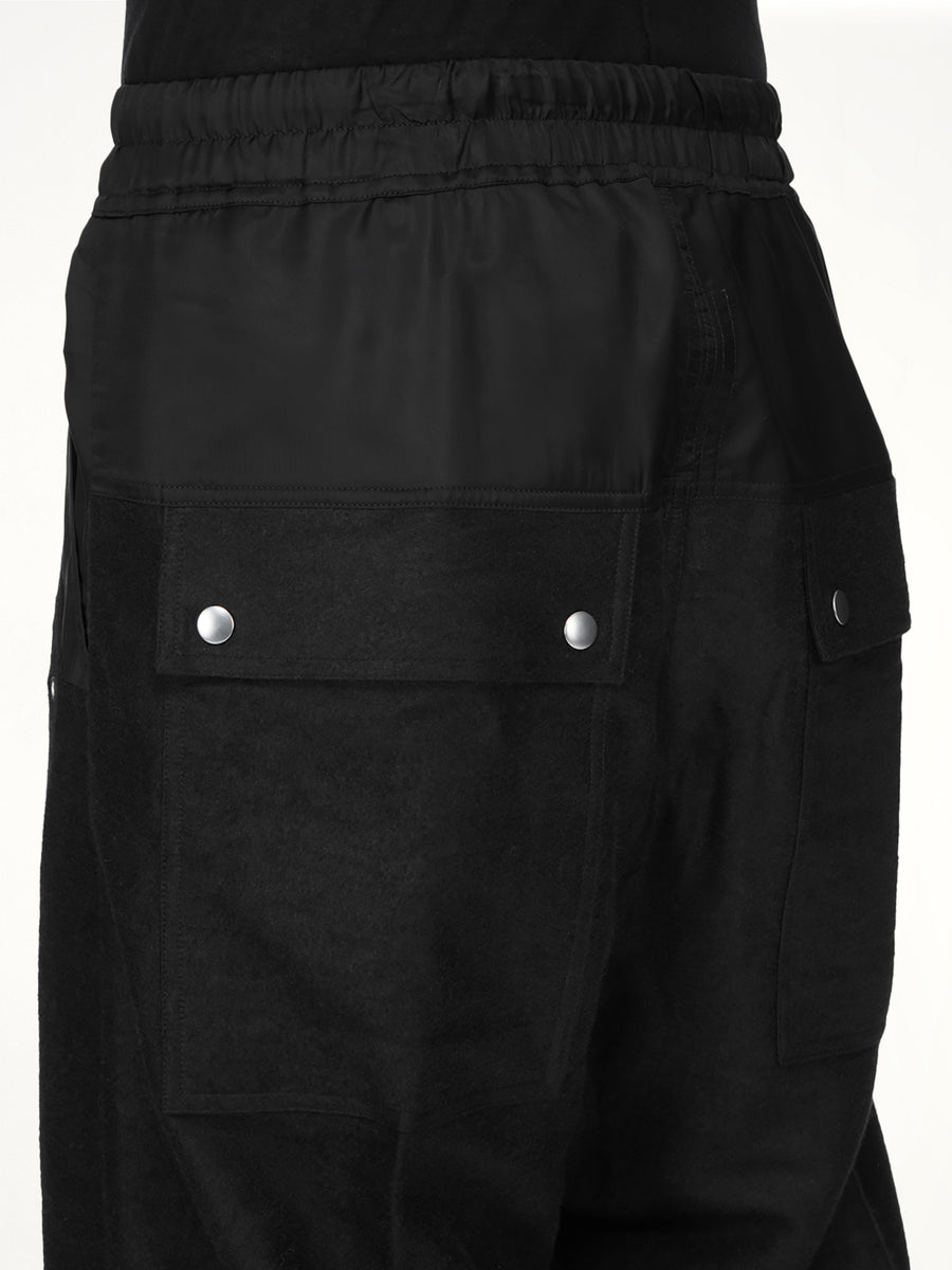 Moleskin Wide Bela Pants in Black