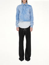 Moleskin Wide Bela Pants in Black