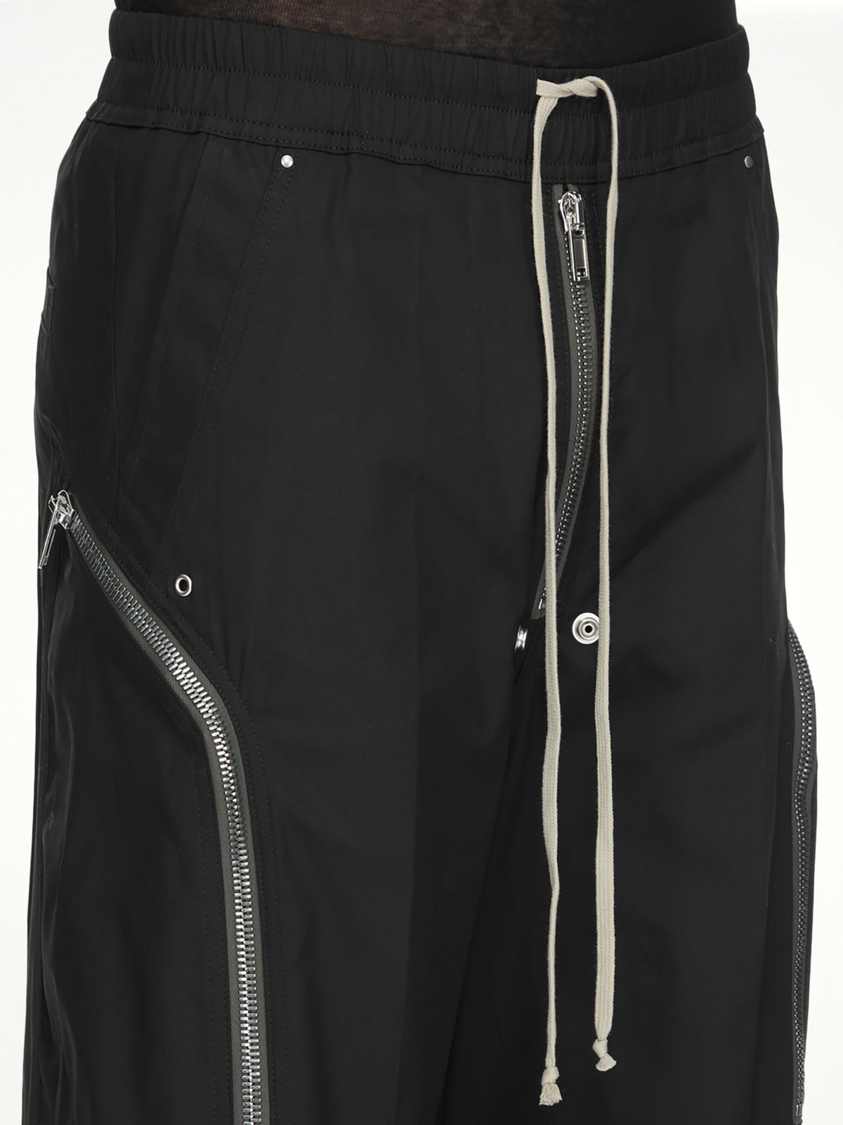 Cotton Twill Heizer Belas in Black