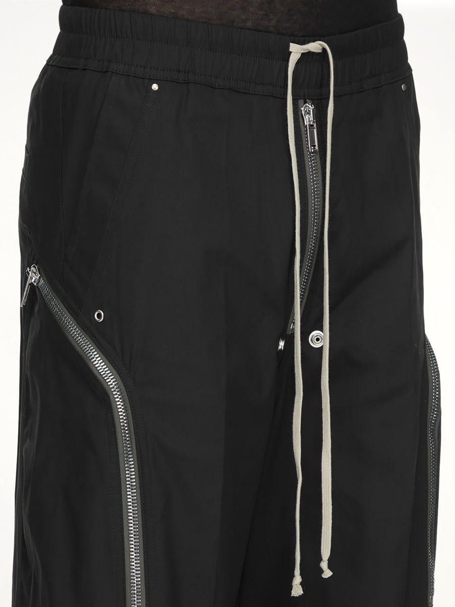Cotton Twill Heizer Belas in Black