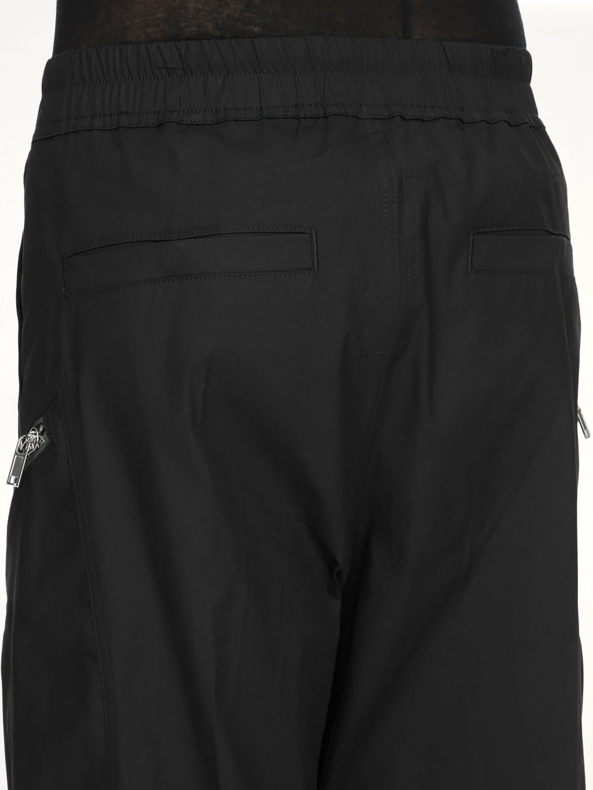 Cotton Twill Heizer Belas in Black