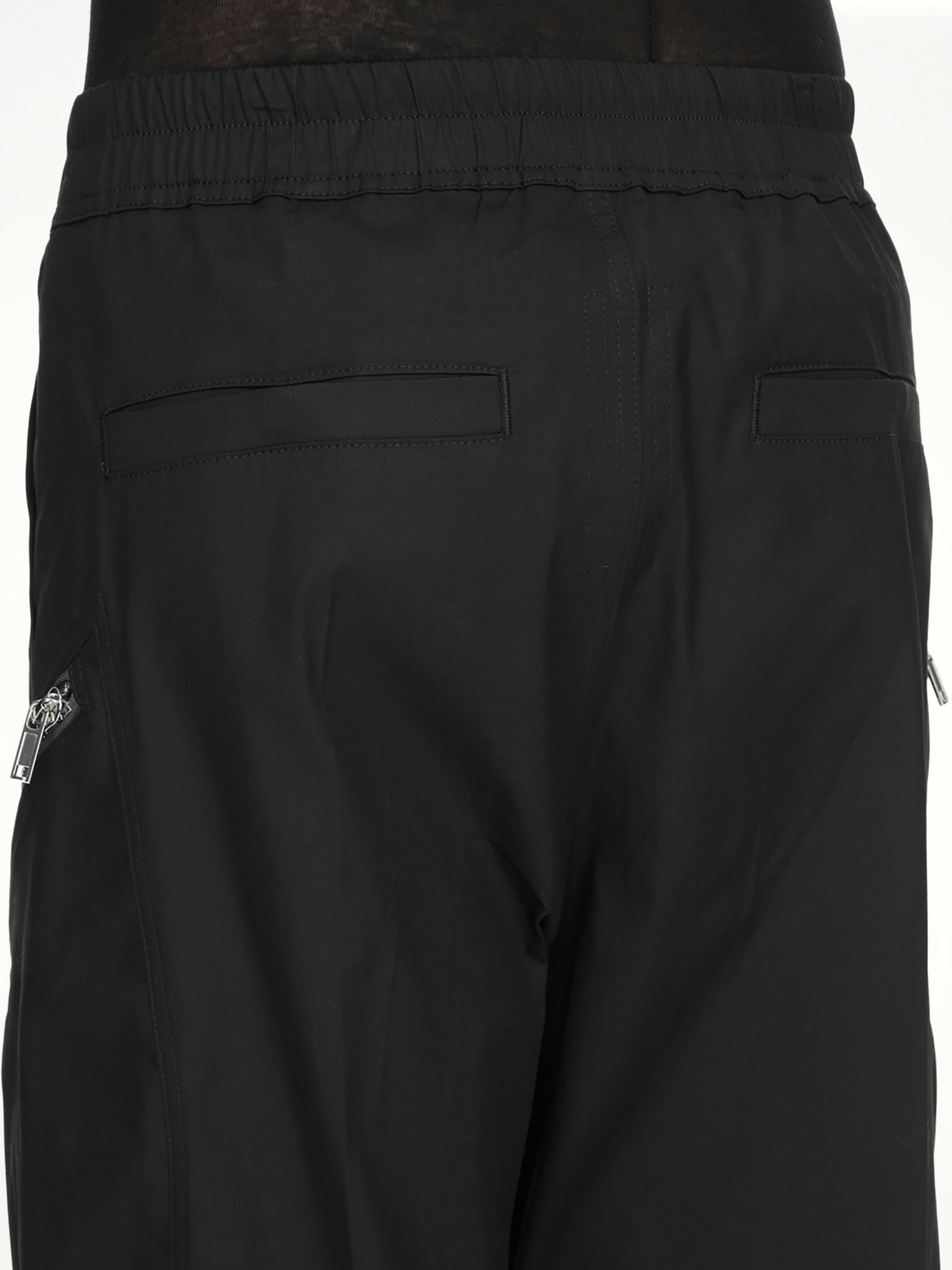 Cotton Twill Heizer Belas in Black
