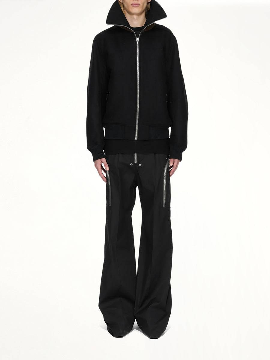Cotton Twill Heizer Belas in Black