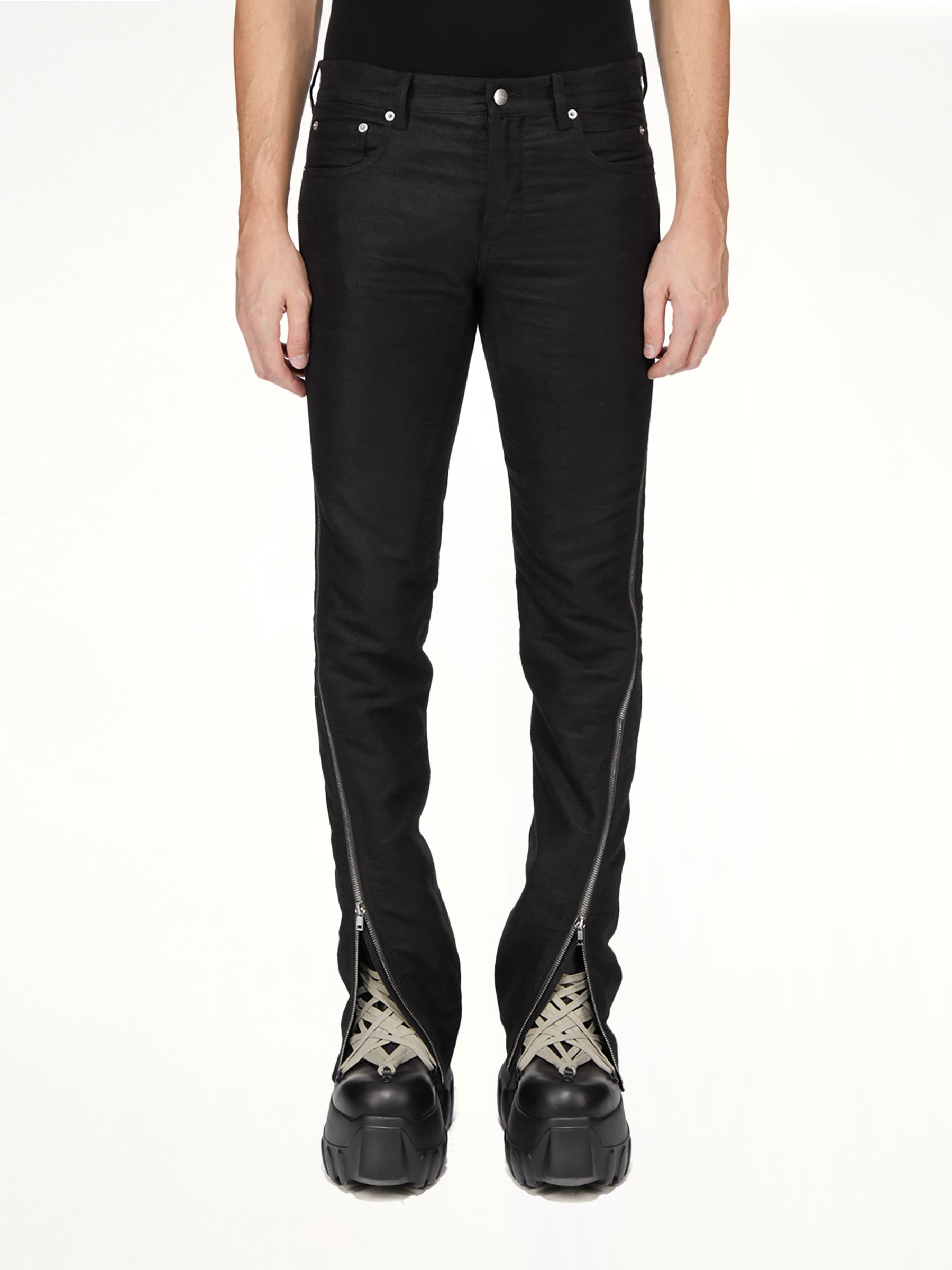 Moleskin Vega Jeans in Black
