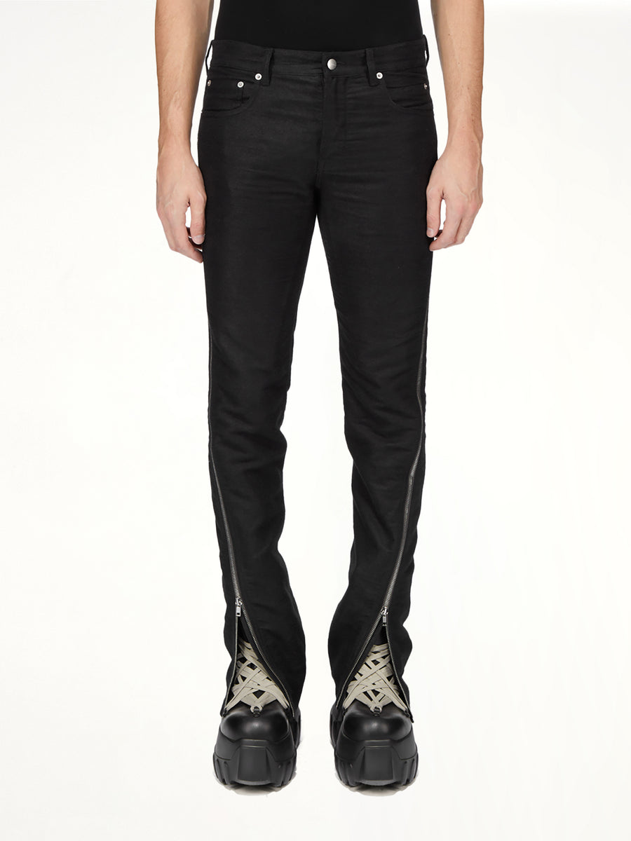 Moleskin Vega Jeans in Black