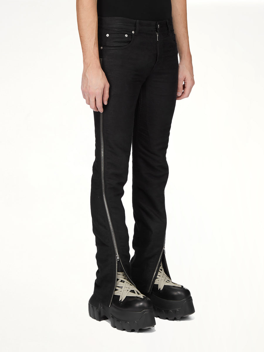 Moleskin Vega Jeans in Black