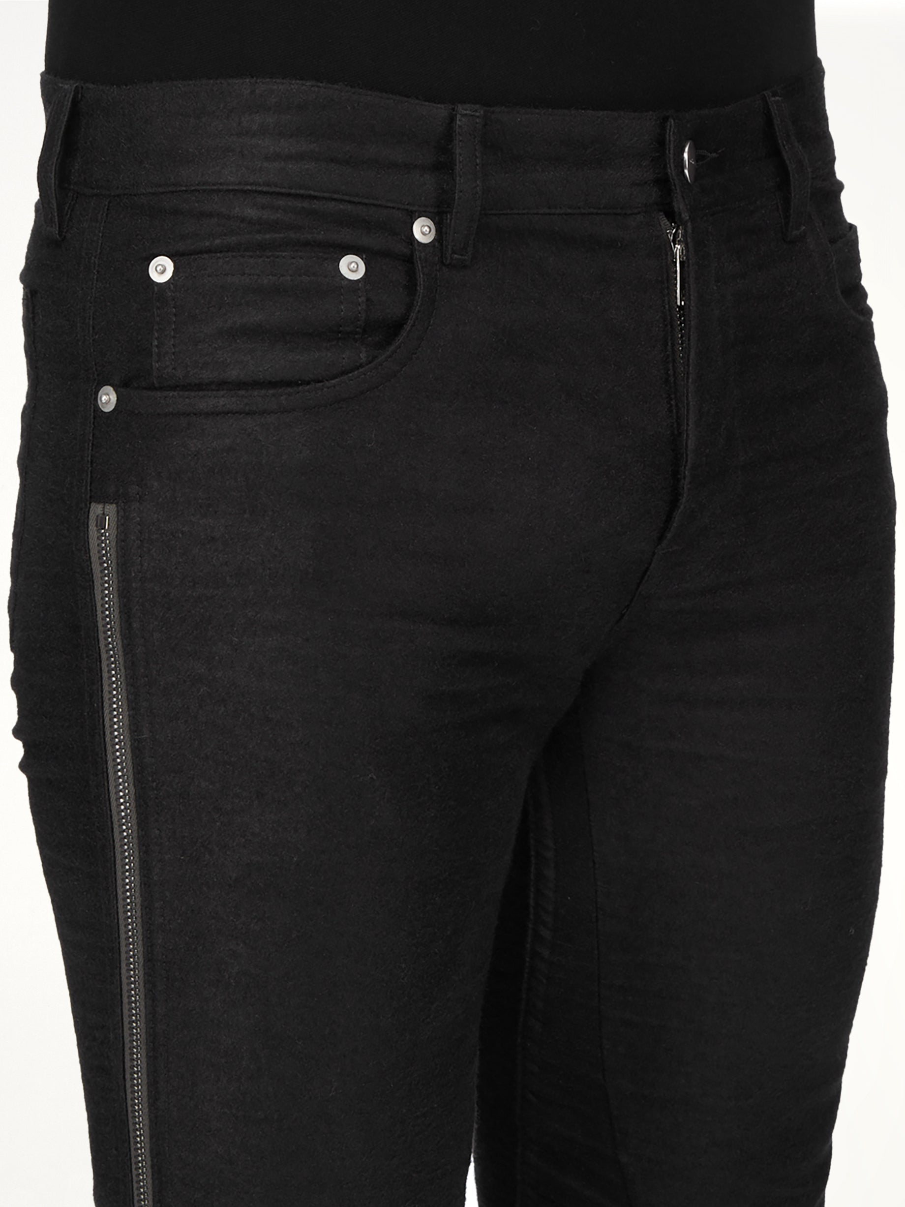Moleskin Vega Jeans in Black
