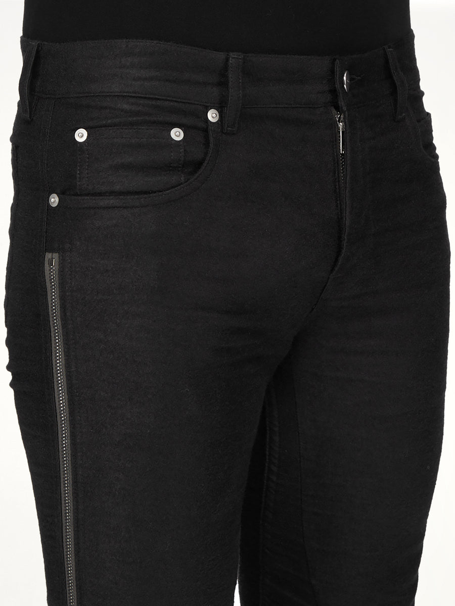Moleskin Vega Jeans in Black
