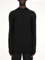 Oversized LS Hoodie in Black