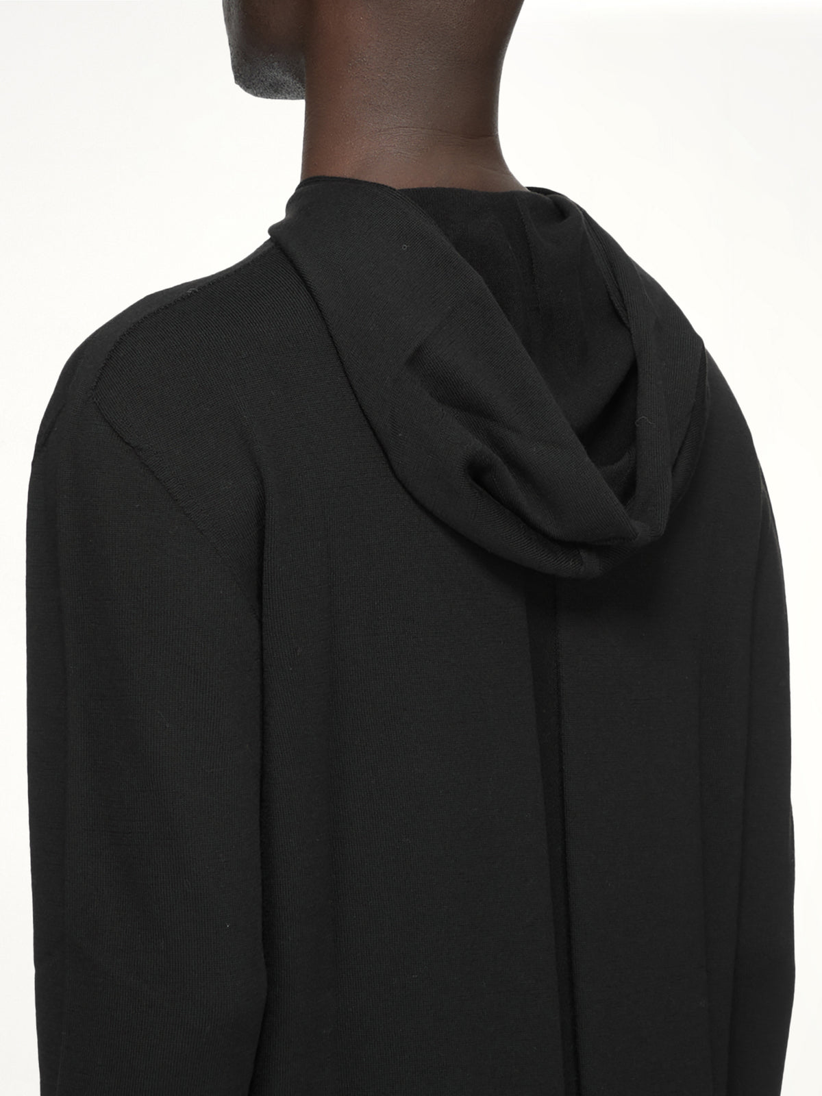 Oversized LS Hoodie in Black