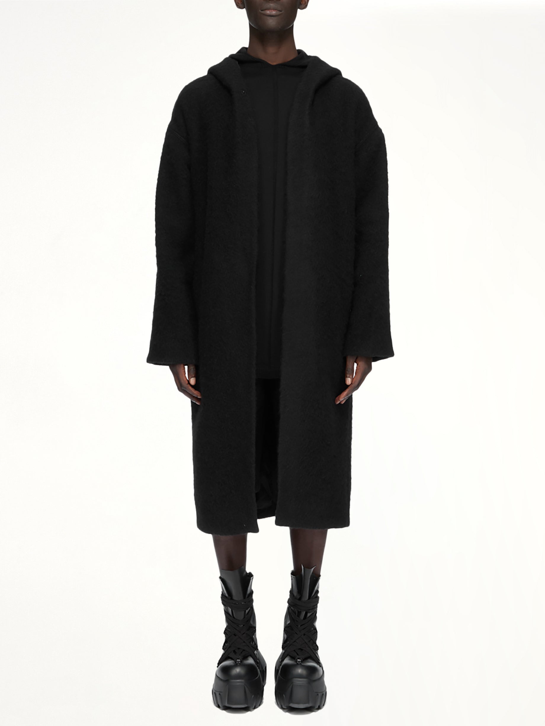 Oversized LS Hoodie in Black