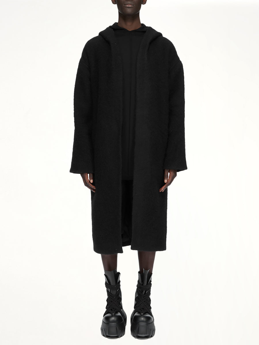 Oversized LS Hoodie in Black