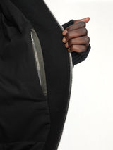 Melton Dracuflight Jacket in Black