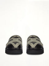 Padded Megalace in Black/Pearl