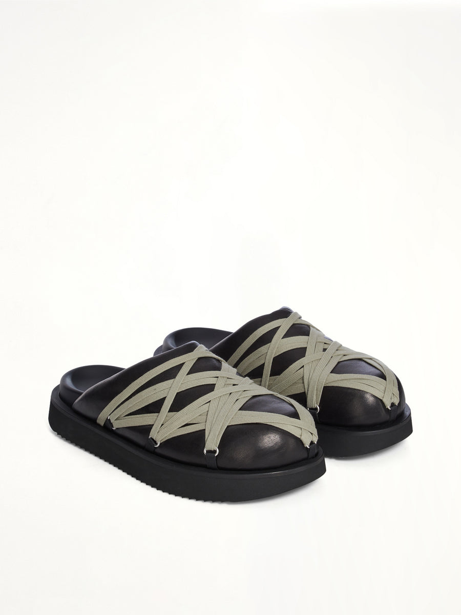 Padded Megalace in Black/Pearl