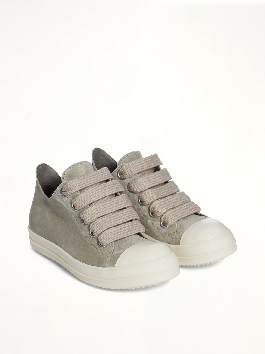 Jumbolace Low Sneakes in Dark Pearl/Milk