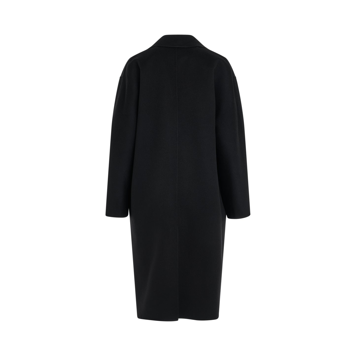 Single Breasted Coat in Black