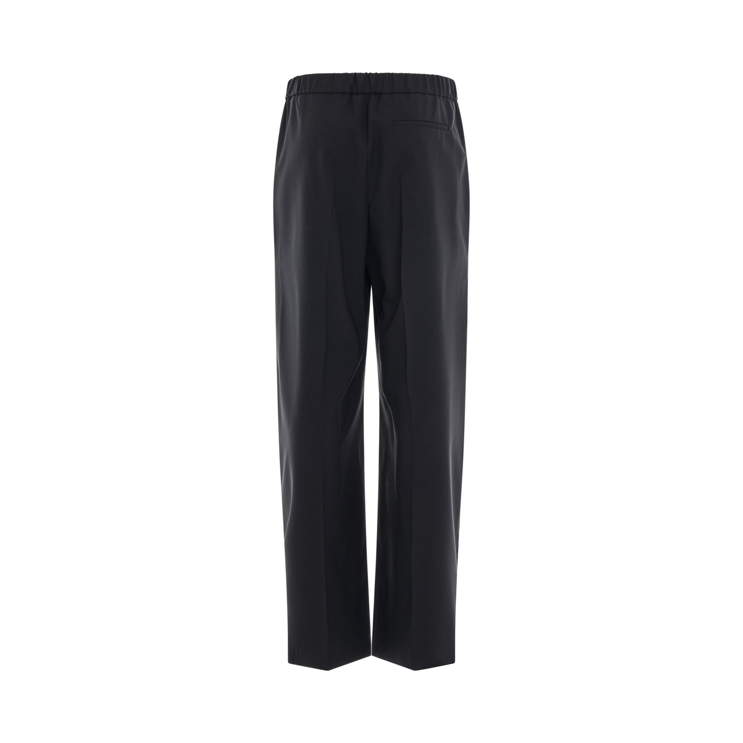 Cut Out Trousers in Dark Blue