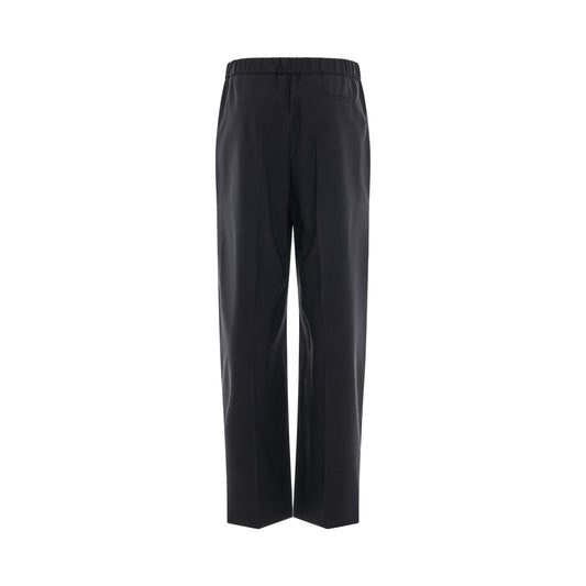 Cut Out Trousers in Dark Blue