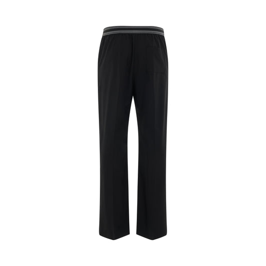 Logo Trousers in Black