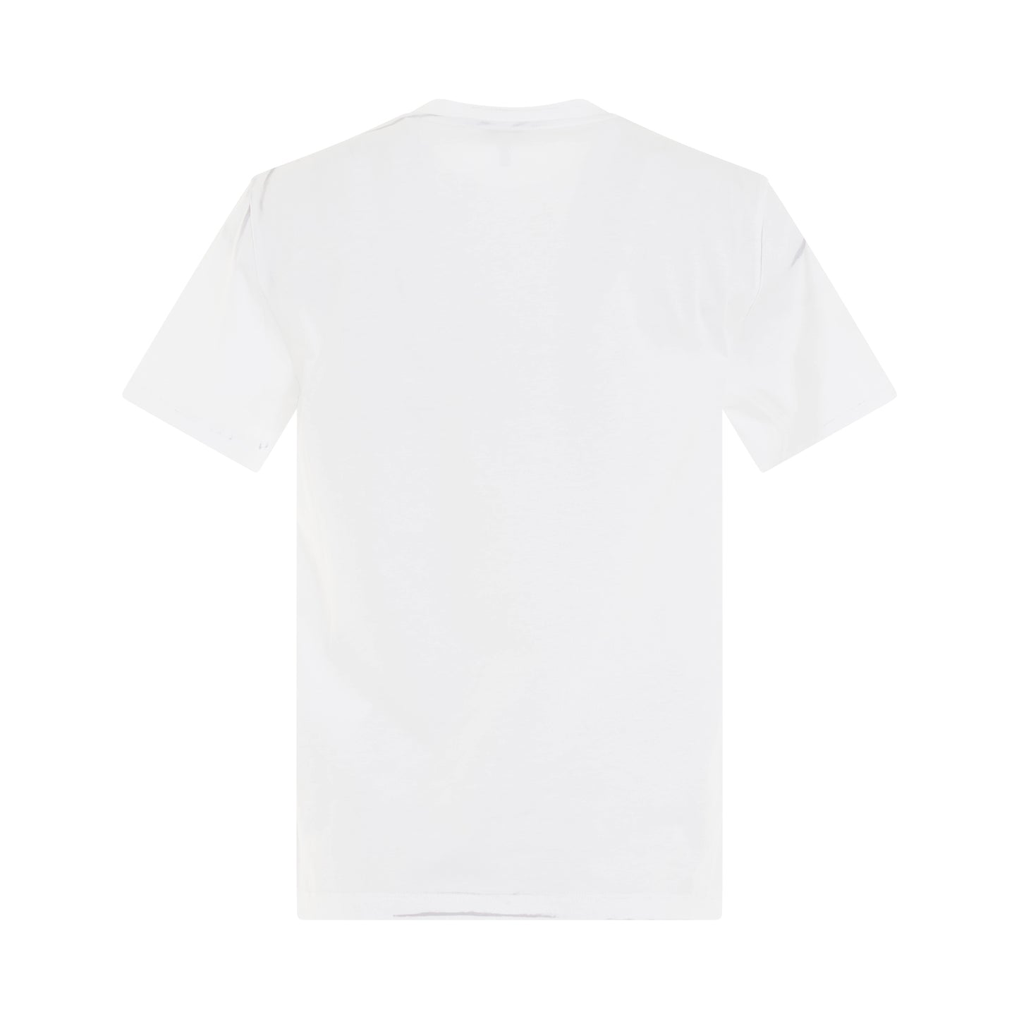 Logo Anagram Print T-Shirt in White/Grey