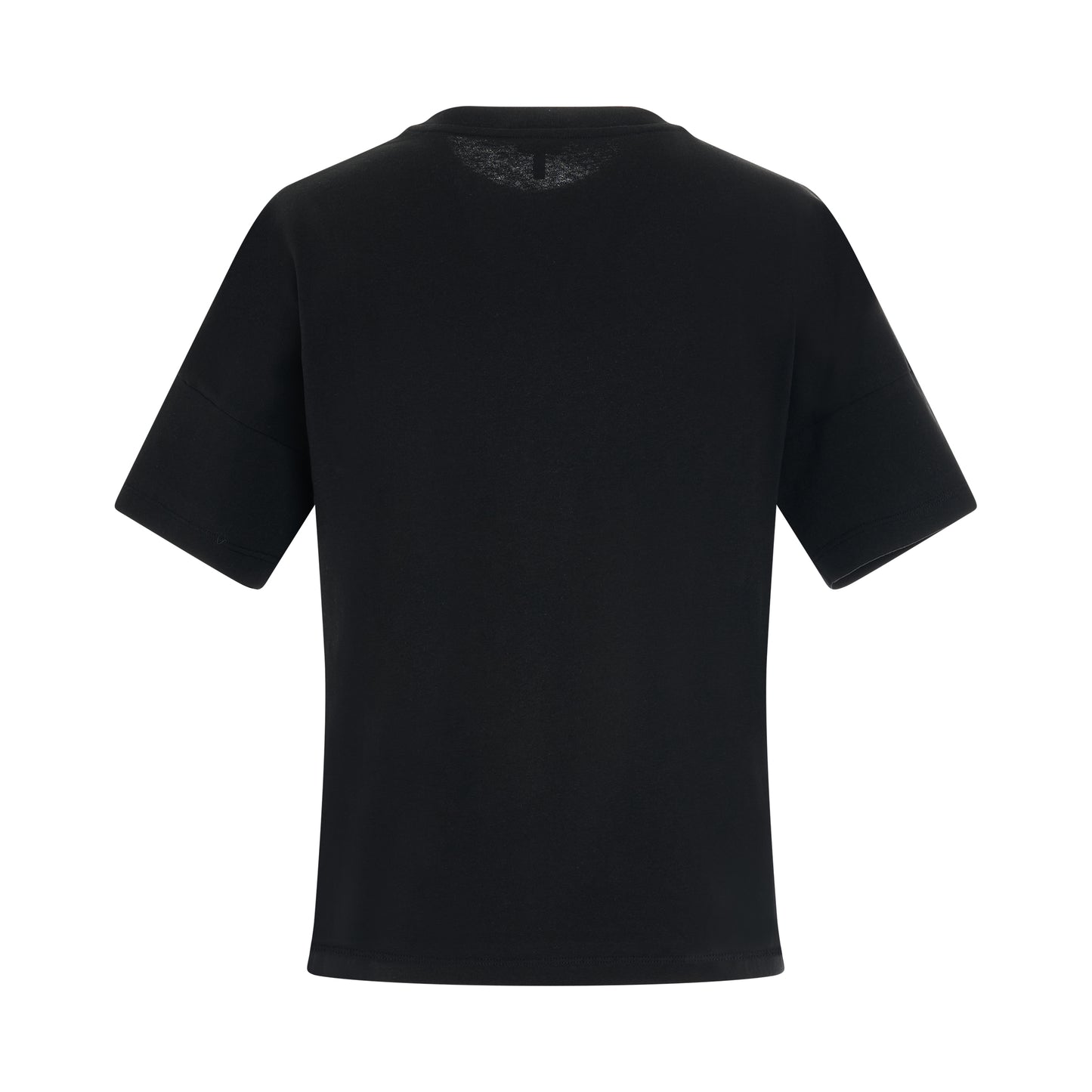 Anagram Boxy Fit T-Shirt in Black