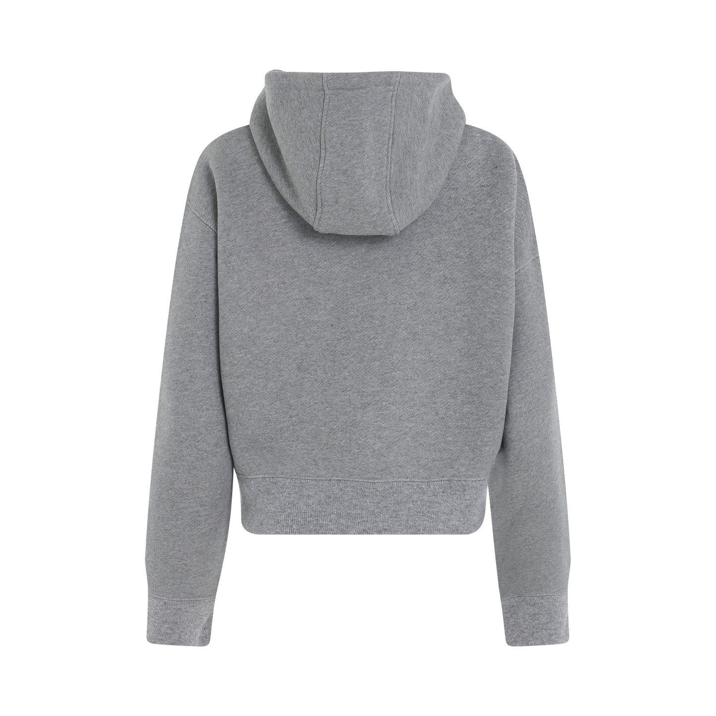 Asymmetric Hoodie in Lead Grey