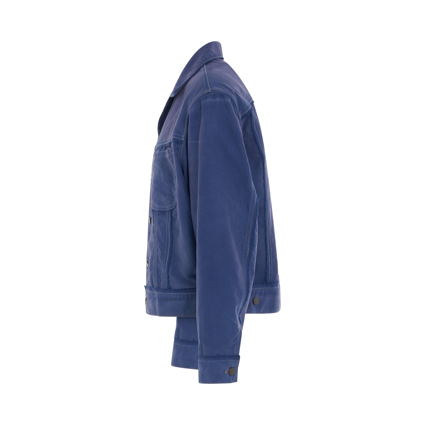 Worker's Moleskin Jacket in Cobalt Blue