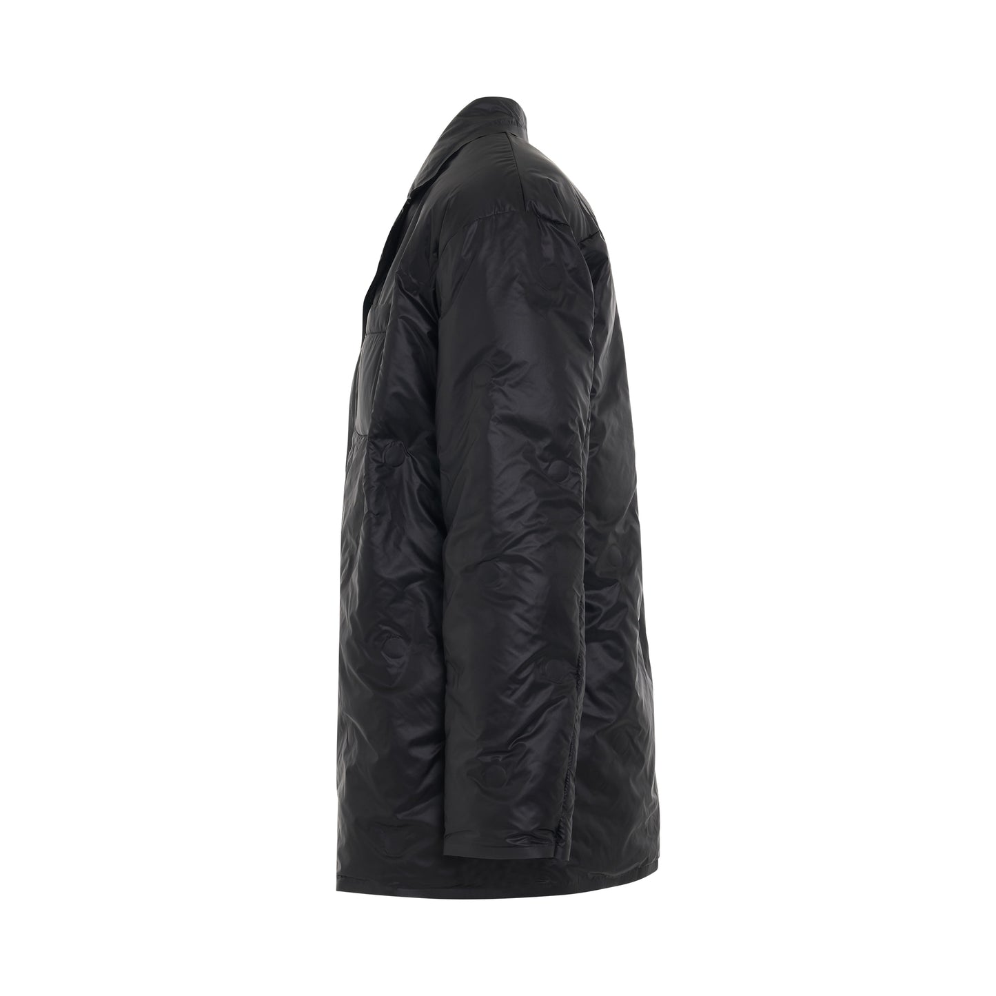 Padded Nylon Jacket in Black