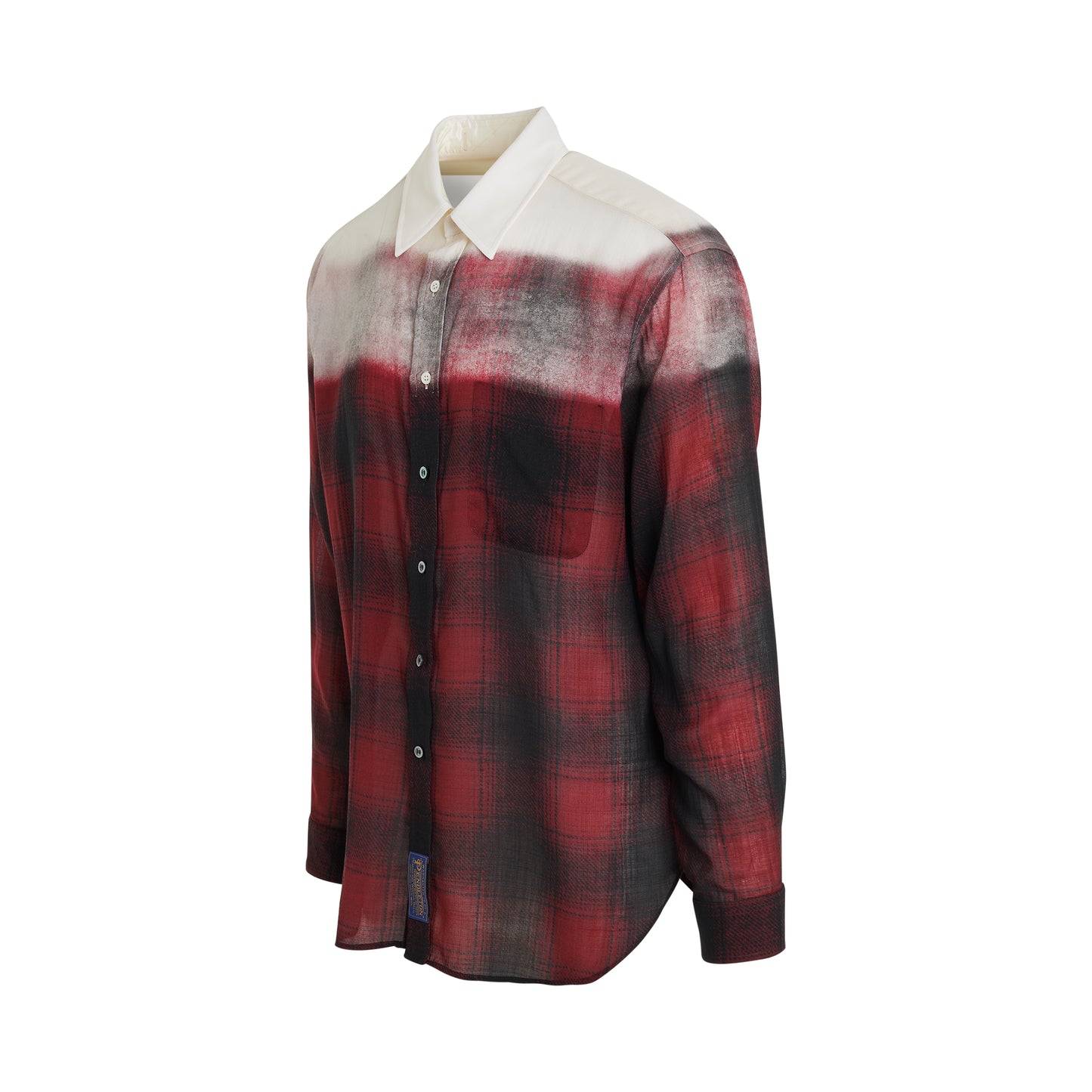 Maison Margiela x Pendleton Checked Shirt in Red Black