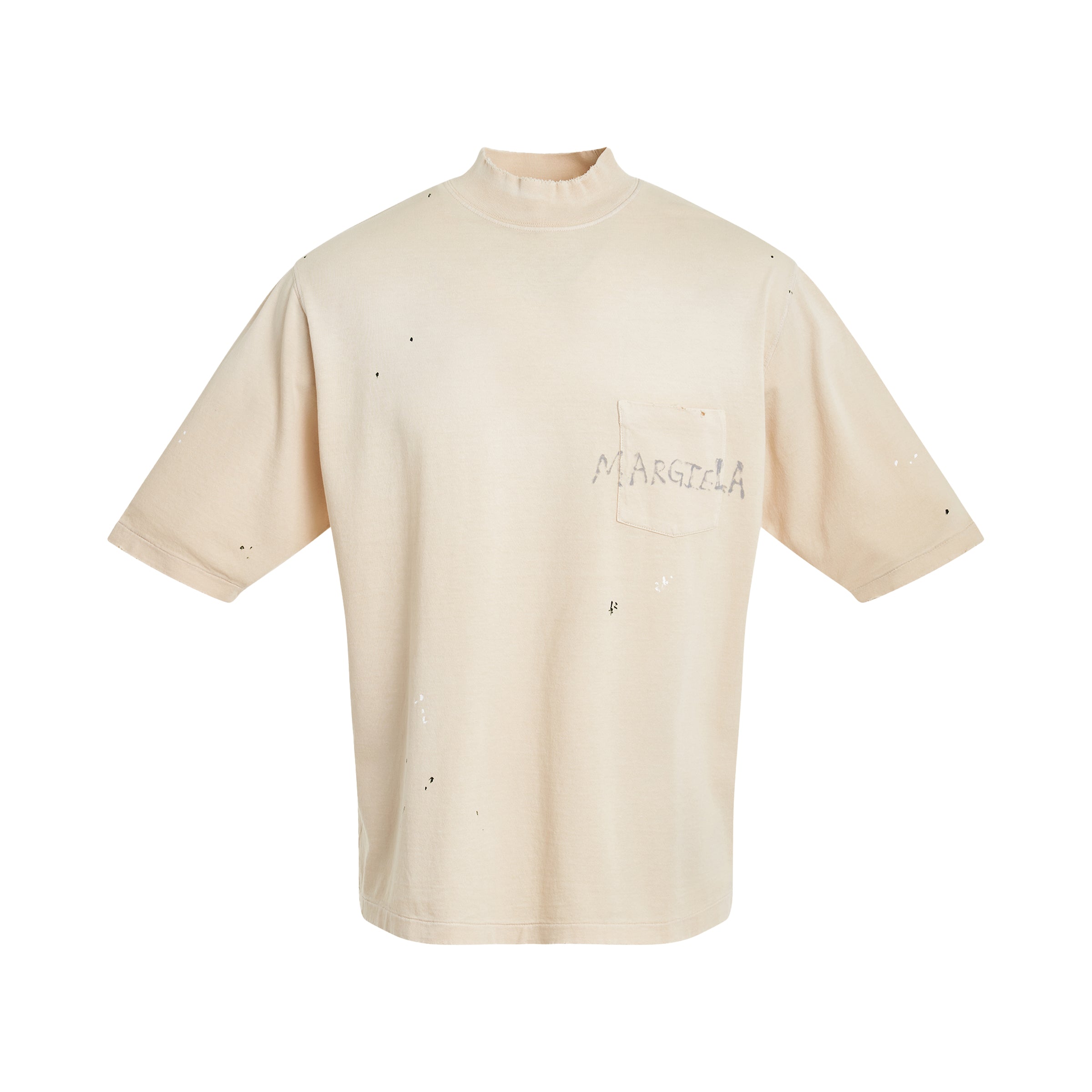 Logo Oversized T-Shirt in Dirty Ecru