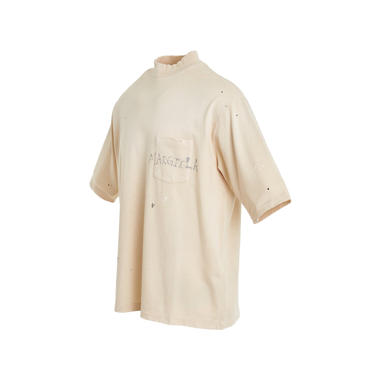 Logo Oversized T-Shirt in Dirty Ecru