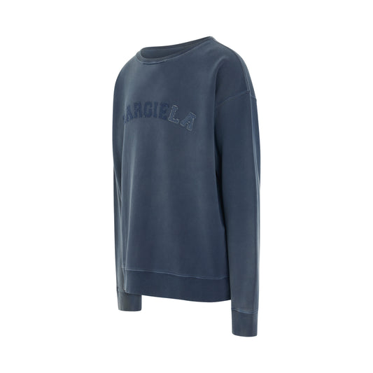 Memory Logo Sweatshirt in Blue